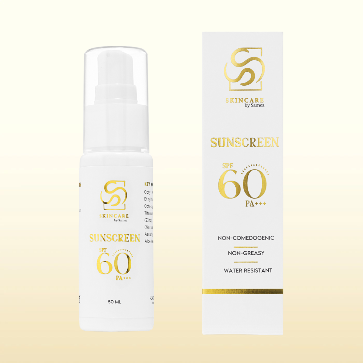 SPF 60 PA+++ Sunscreen