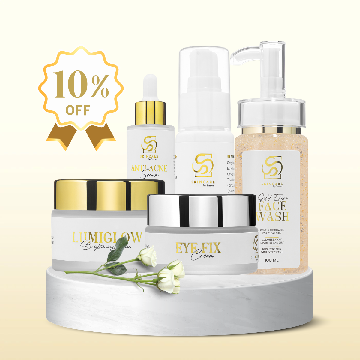 Glow & Brighten Complete Skincare Bundle (5 in 1 Kit)